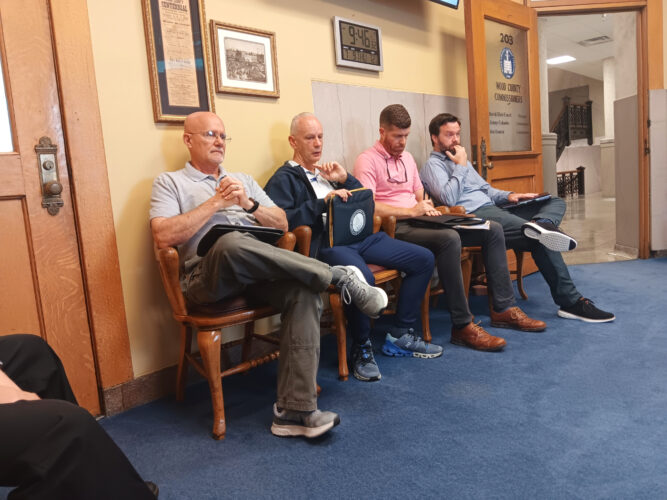 Wood County Commission hears updates on Peoples Cartage fire, tourism project